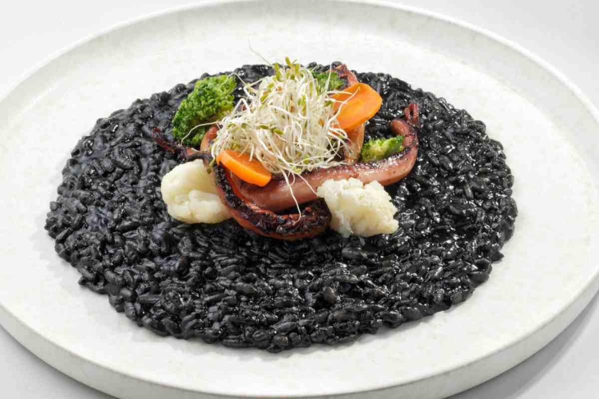 risotto al nero di seppia